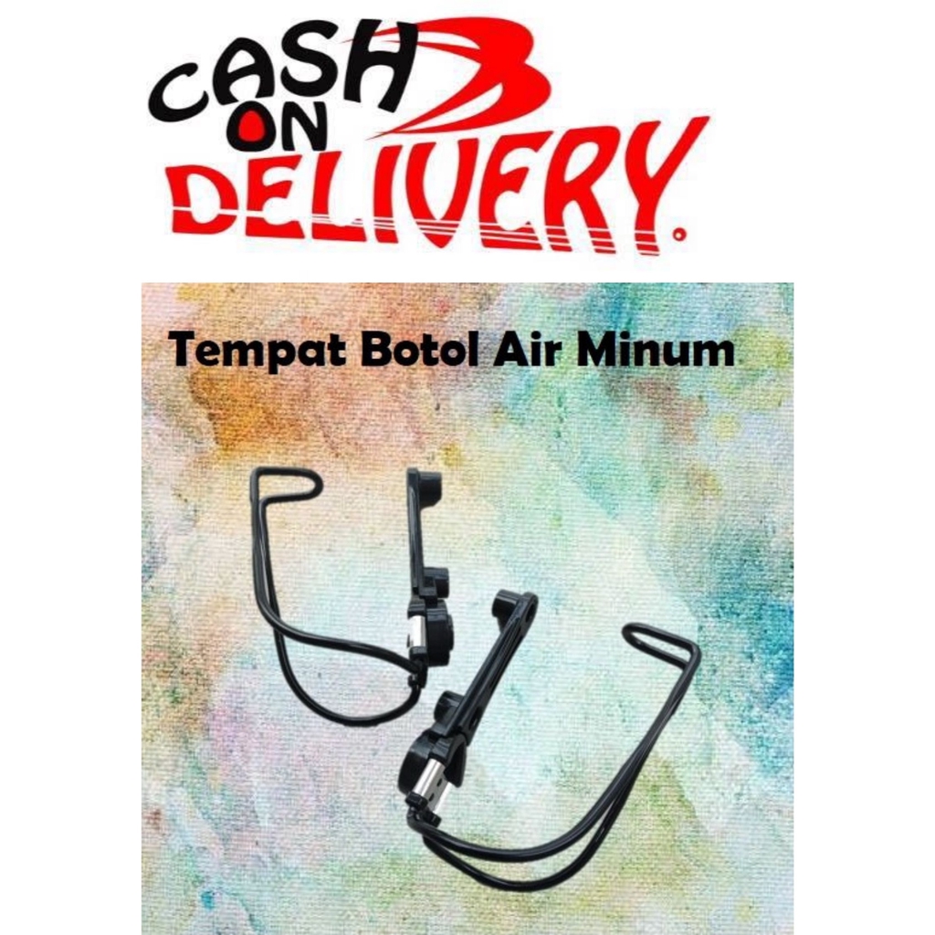 NEW Tempat Dudukan / Holder Air Minum untuk Sepeda atau Sepeda Motor