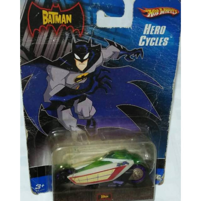 Hotwheels hw diecast joker cylce