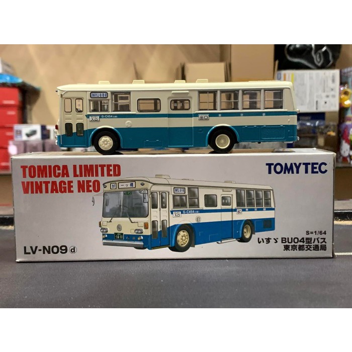 Tomica Limited Vintage Neo LV-N09d Isuzu BU04 Type Bus Tokyo Metro