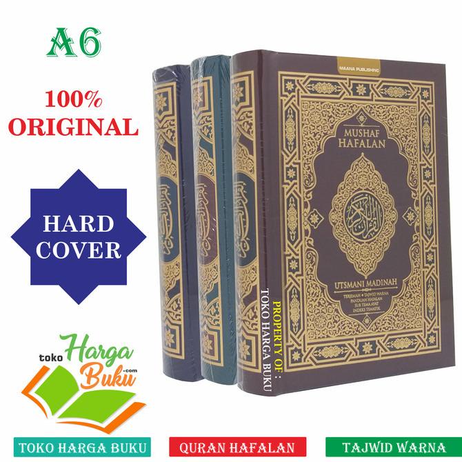 

Mushaf Hafalan Utsmani Madinah A6 HC Tajwid Warna Terjemah Star Seller Termurah