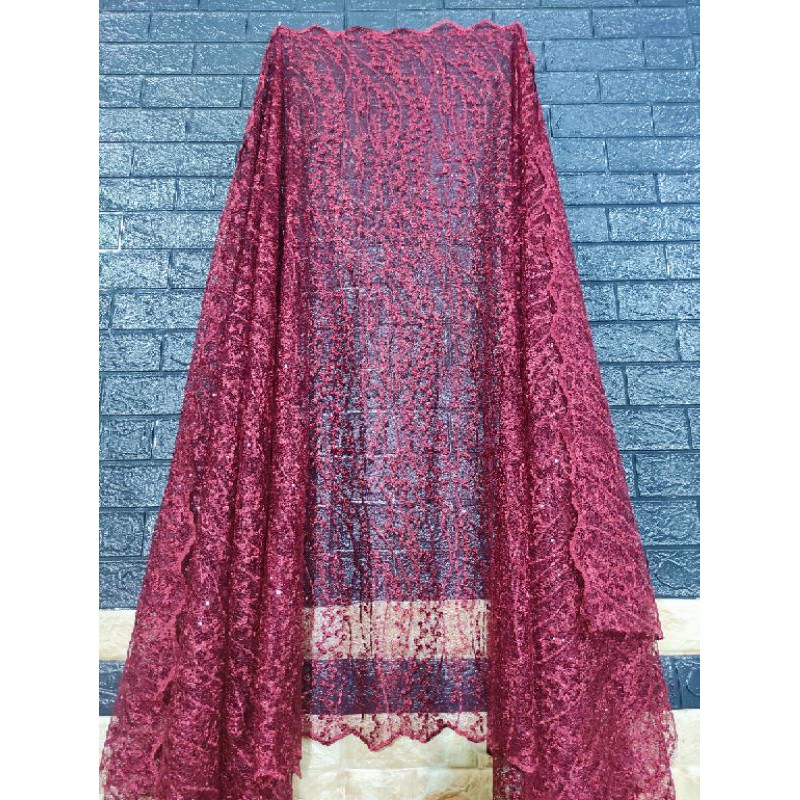 Brokat non tulle spider elegan