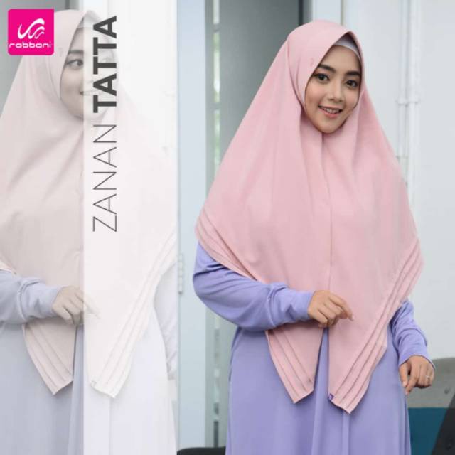 KERUDUNG ZANAN TATTA/ZANAN TATTA RABBANI/KERUDUNG INSTAN/BERGO RABBANI/KERUDUNG DEWASA