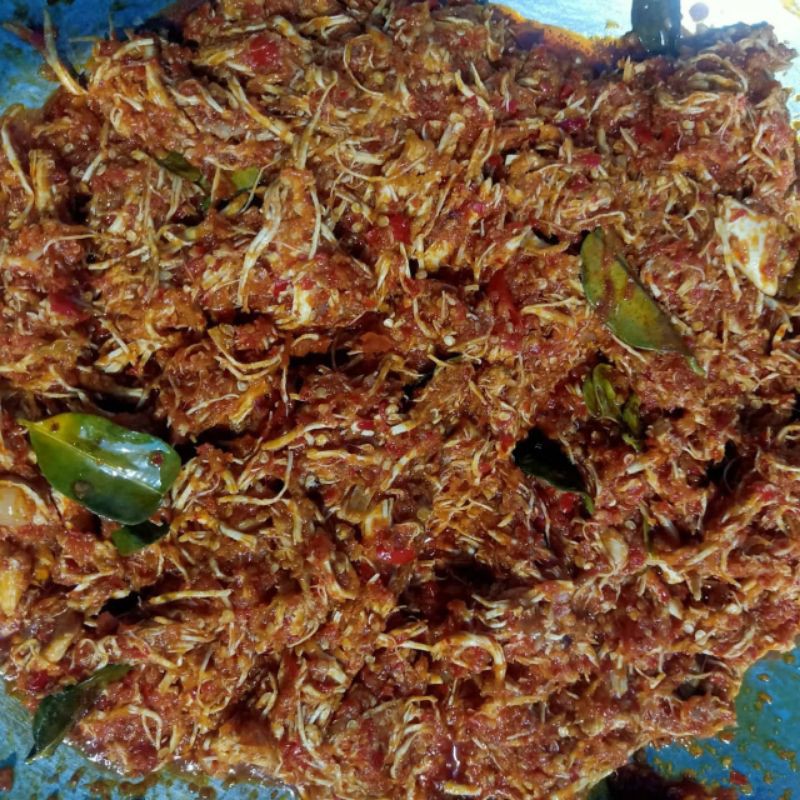 

sambal ayam suir daun jeruk