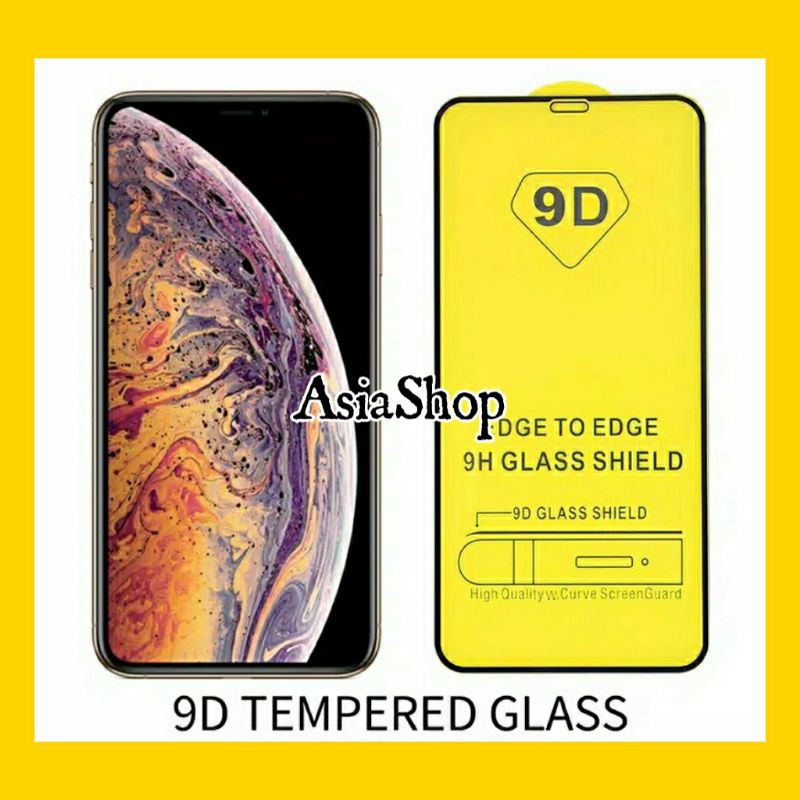 Tempered glass 9D Samsung Oppo Vivo iphone Xioami