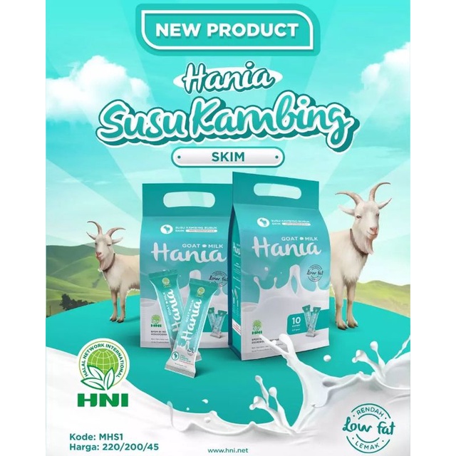 

HANIA SUSU KAMBING SKIM