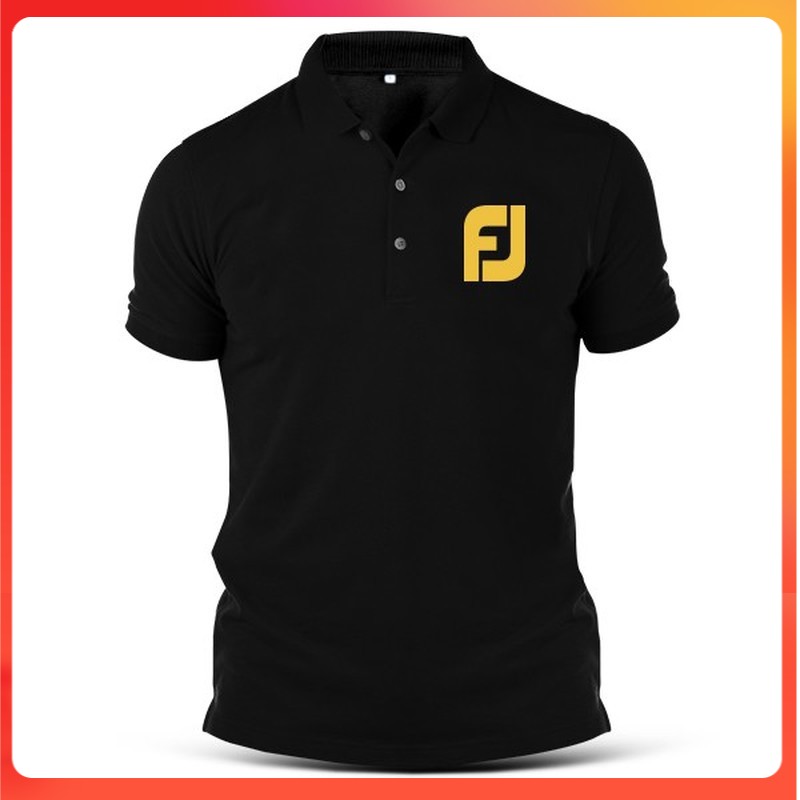 Kaos Kerah polo Men's T-shirt FootJoy Golf Wood Wedge Pusher PG  Shirt_b94