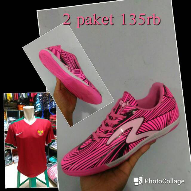 Promo baru murah Sepatu futsal SPECSs bonus jersey timnas grade ori
