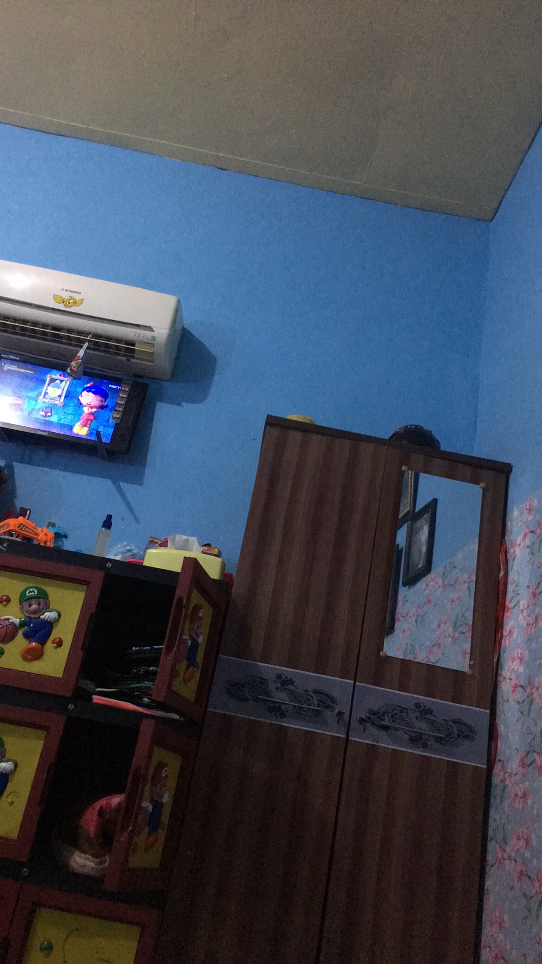 Manuk Kembar Sogan Ori Florist Kemeja Batik Lengan Panjang Katun Seragam Batik Fashion Pria Batik