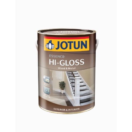 CAT MINYAK BESI & KAYU JOTUN HI-GLOSS (WARNA) - UKURAN 1L (KALENG)