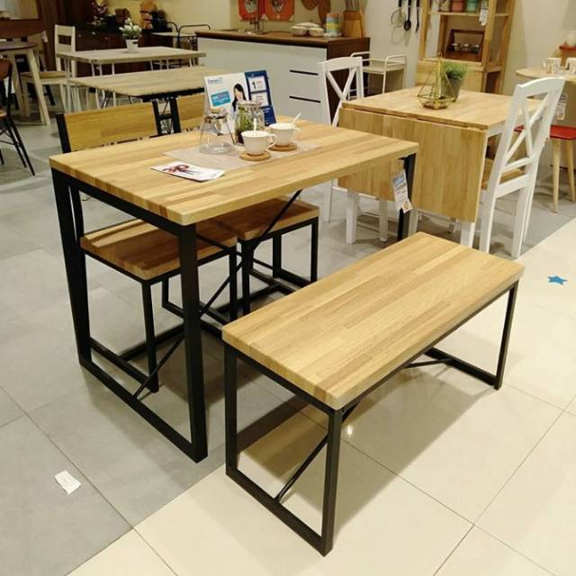 ZION DINING SET INFORMA  MEJA  MAKAN  SET MINIMALIS INFORMA  