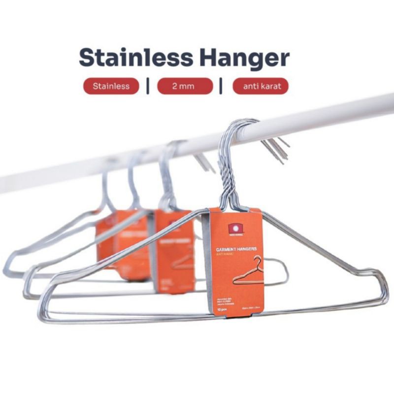 Hanger Kawat Stainless/Gantungan Baju