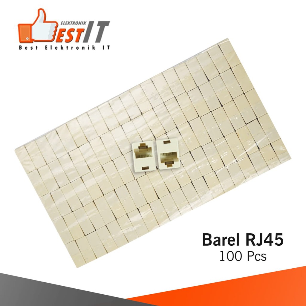 Barel RJ45 Sambungan Kabel Lan