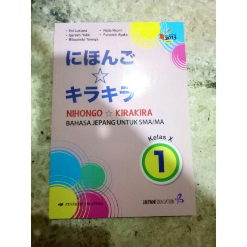 

Nihongo KiraKira kelas 1 SMA Erlangga Original