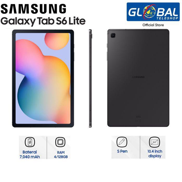 tablet mantap coy.... Samsung Galaxy Tab S6 Lite (4/128) - Merah Muda