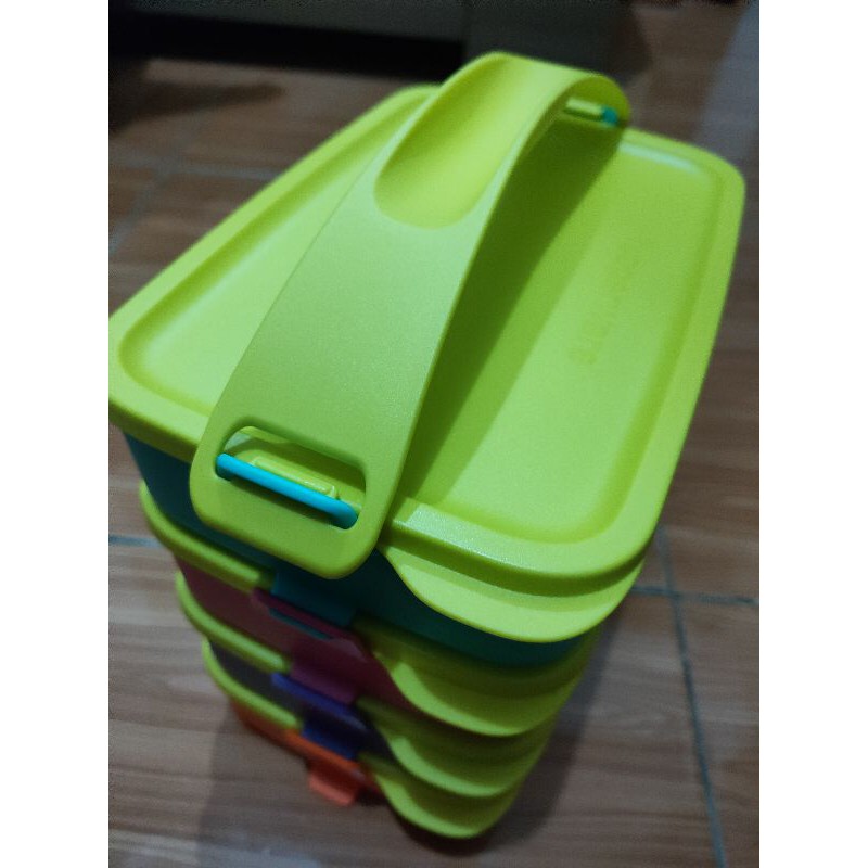 (NEW LIMITED) Rantang CTG tutup Lime ORI by Tuppy