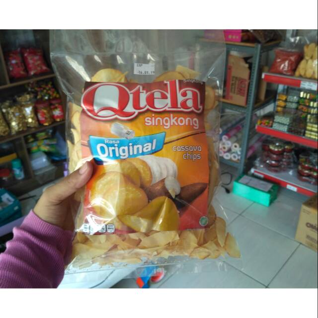 

Qtela Singkong Original dan Balado 250gram