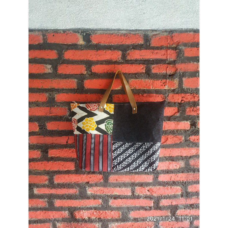 tas batik patchwork