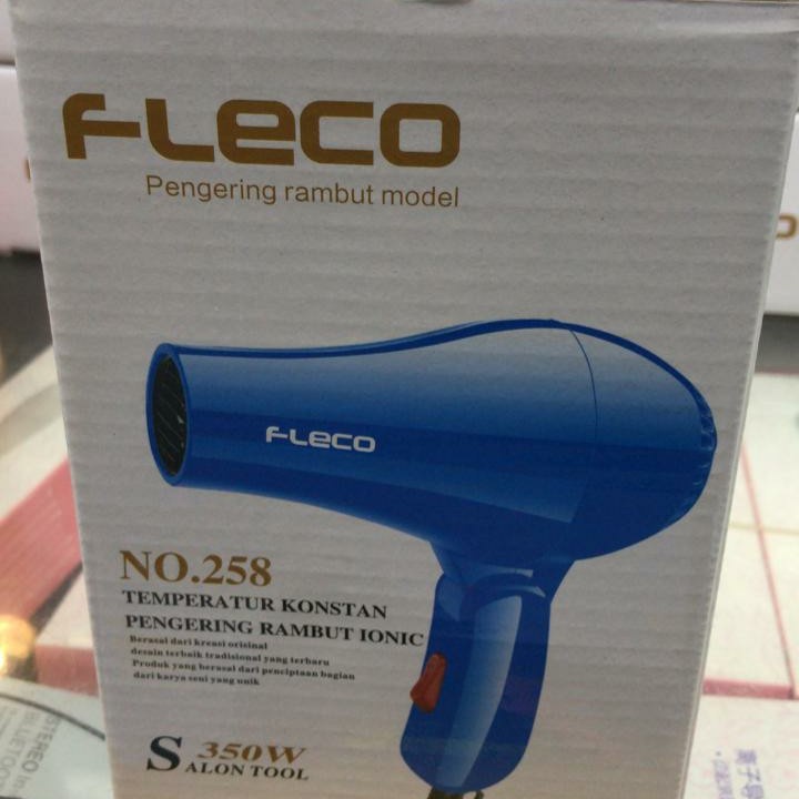 Hair Dryer Mini Lipat Fleco F-258 Alat Pengering Rambut Portable Bisa Dilipat Serbaguna
