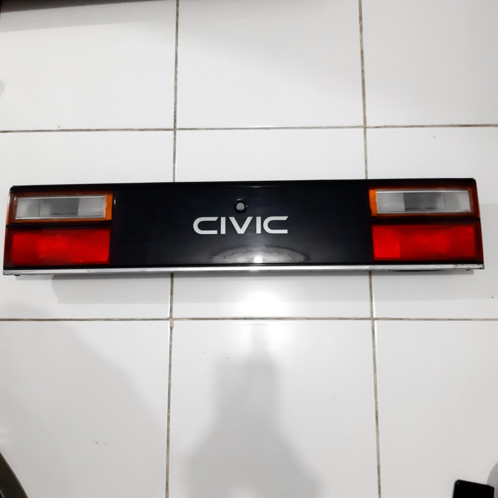 Garnish Lampu Stop Bagasi Belakang Honda Civic Wonder 86 ORIGINAL