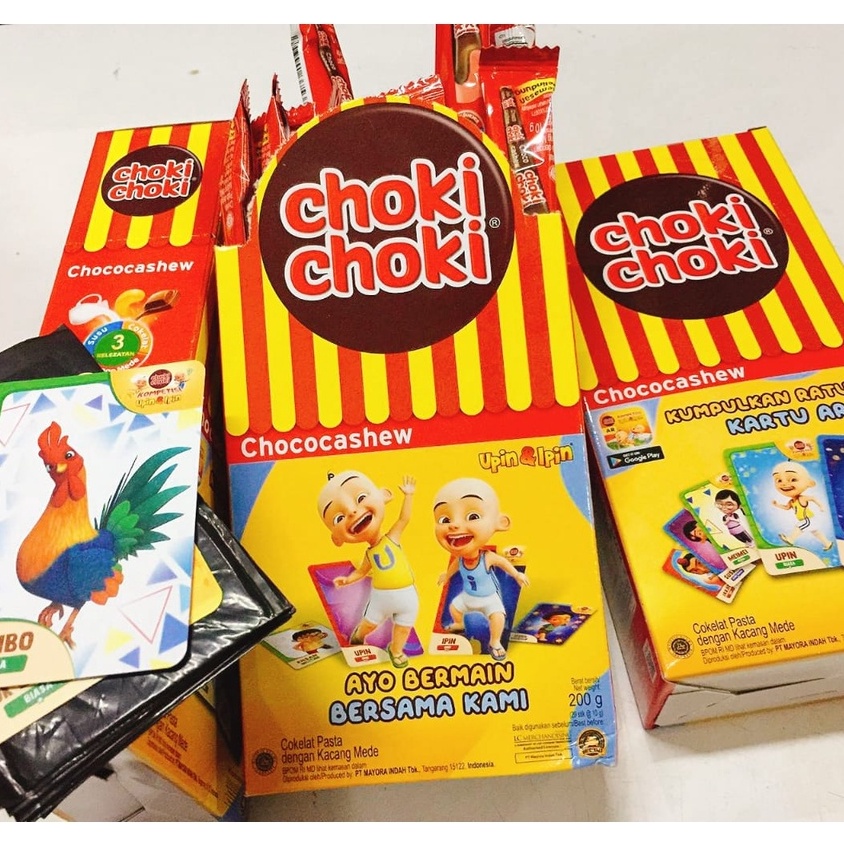 Choki Choki Chococashew - Cokelat Pasta dengan Kacang Mede | Per Box