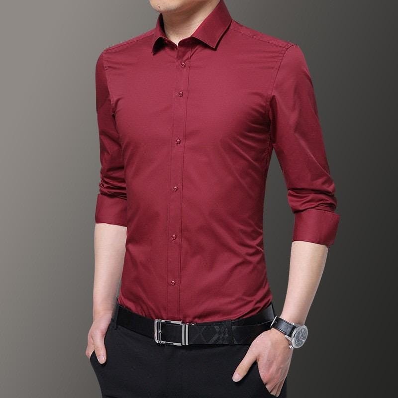 KEMEJA POLOS SIZE M|L,XL,XXL KEMEJA KANTOR KEMEJA TERBARU KEMEJA MURAH KEMEJA BANDUNG-BELIBELI