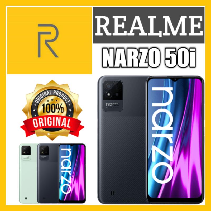 TERLARIS!! REALME NARZO 50i RAM 4/64 GARANSI RESMI