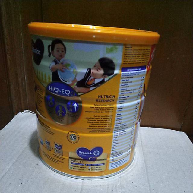 Bebelac 3 Vanila 800 gram kaleng