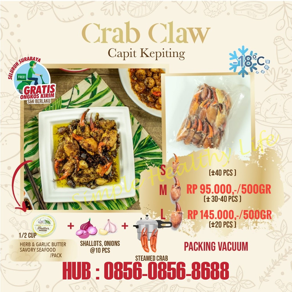 

Crab Claw (Capit Kepiting)