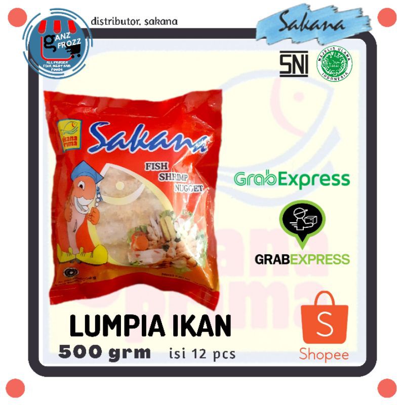 

SAKANA Lumpia, Lumpia Ikan Sakana 500gr