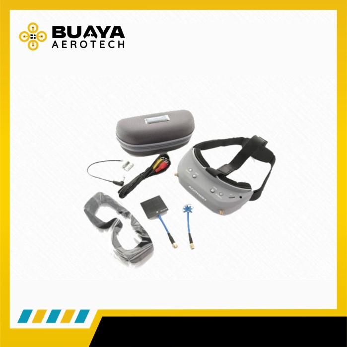 Aomway Commander Goggles v1 2D 3D 40CH 5.8GHZ FPV headset support HDMI DVR headtracker