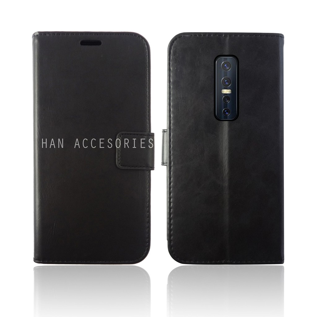 VIVO V17 PRO Original Fashion Selular Flip Leather Case - Flip Cover