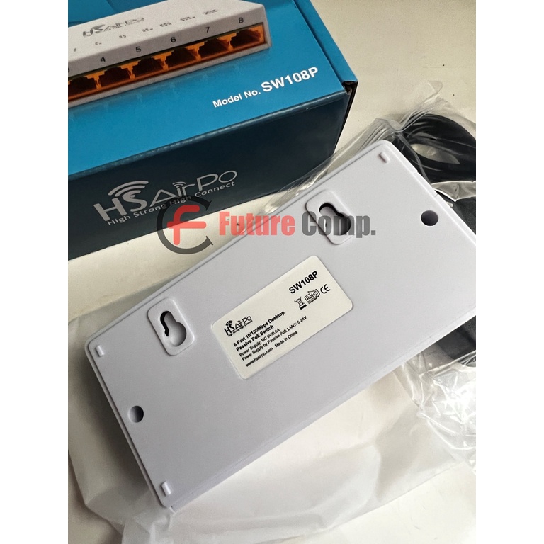 HsAirpo SW108P 8port Switch hub 10/100Mbps