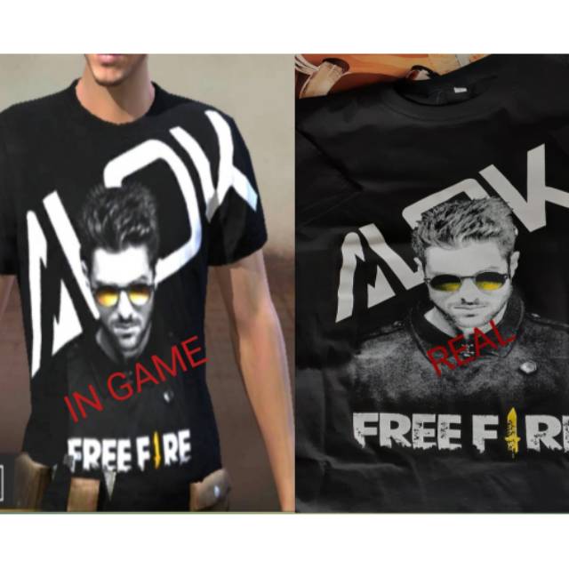 Kaos Free Fire DJ Alok