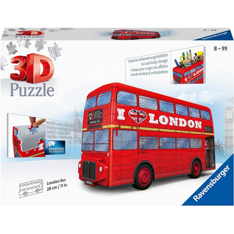 Jual Ravensburger London Bus 3D Jigsaw 