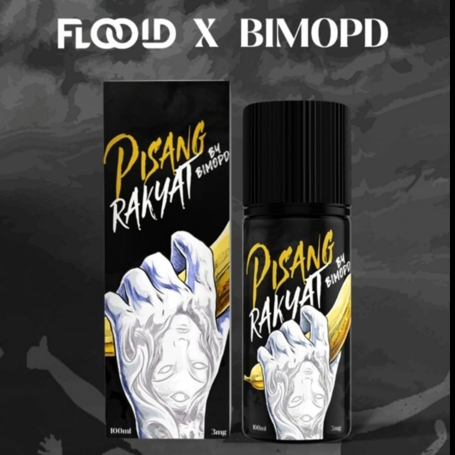 FREEBASE LIQUID 100% AUTHENTIC PISANG RAKYAT 60ML BANANA SECRET RECIPE