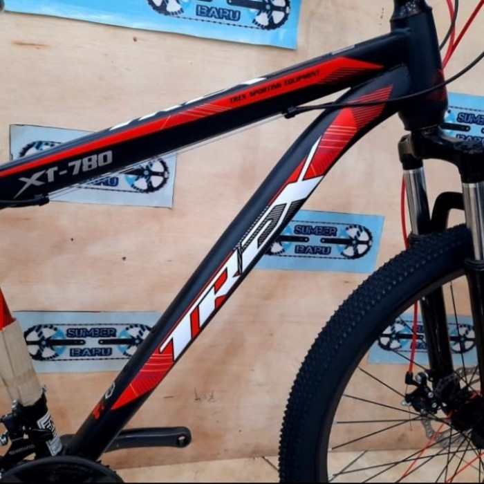 SEPEDA GUNUNG MTB 27,5" TREX XT-780 HI-TEEN STEEL