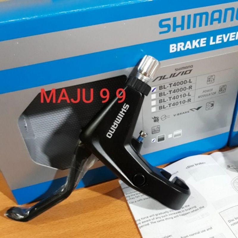 Handle Rem Shimano Alivio T4000 Brake Lever Mekanik Disc Brake Original in box