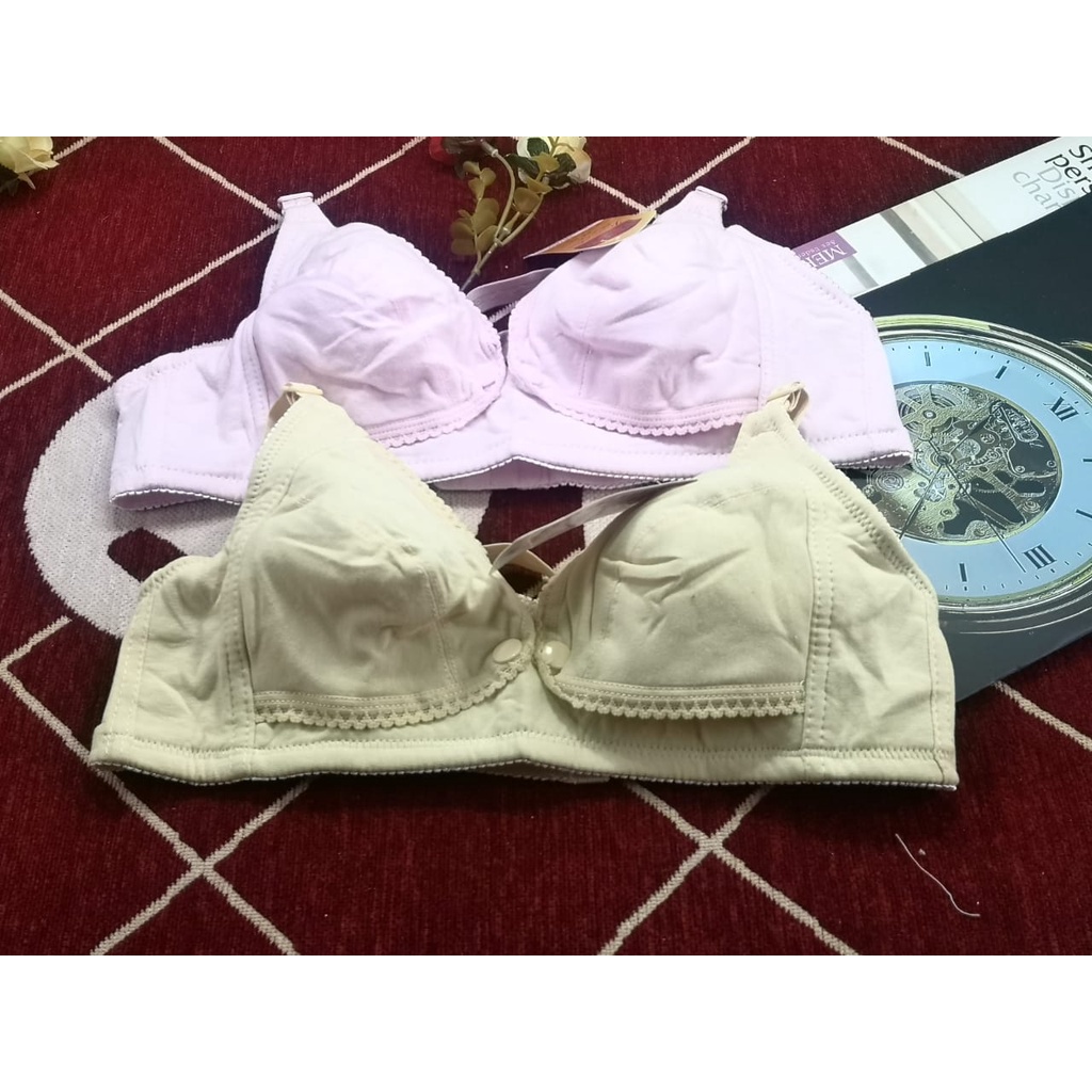 bra / bh menyusui 289# busa tipis tidak ada kawat kain lembut (PROMO BELI 4 FREE MASKER)