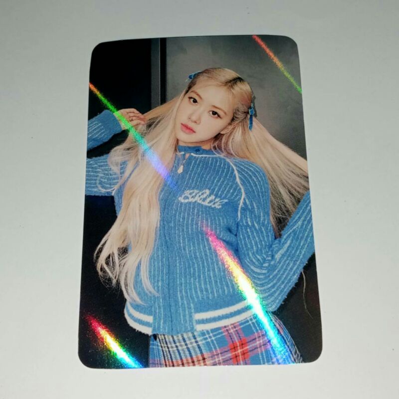 PHOTOCARD BENEFIT ROSE WITHDRAMA HOLOGRAM
