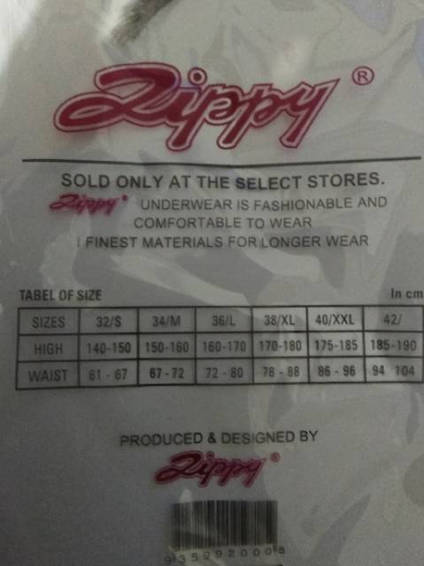 Celana dalam pria zippy man CELANA DALAM PRIA MEREK ZIPPY