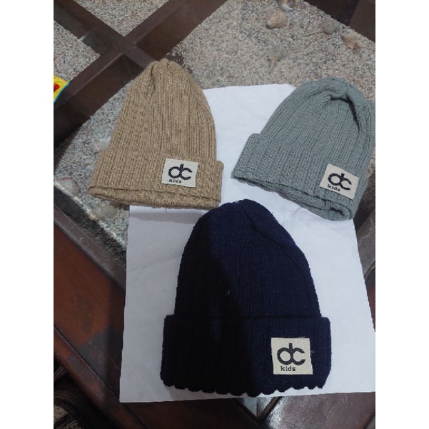 Kupluk anak Beanie hat model Dc