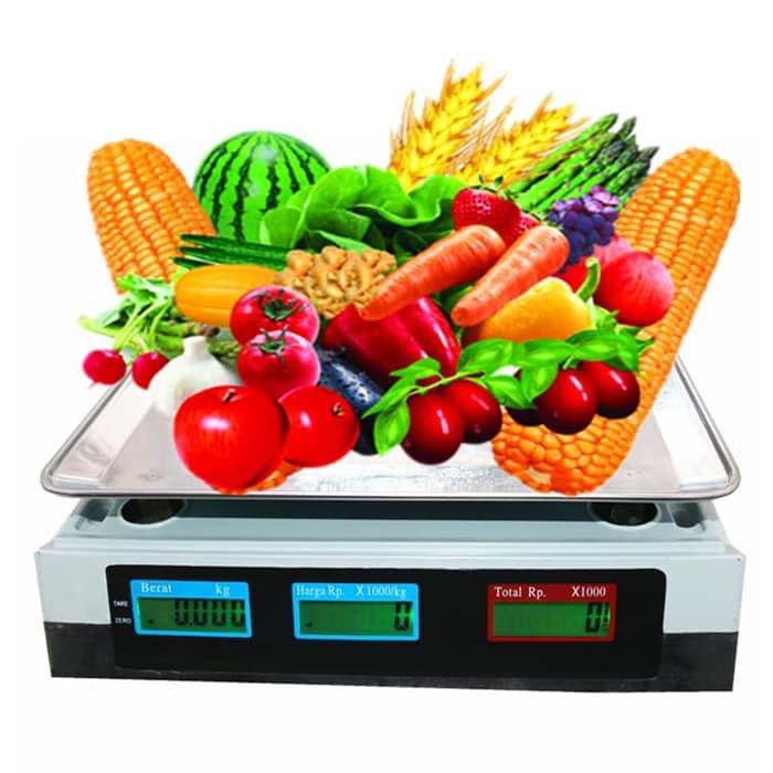 Timbangan digital 30kg*5g buah laundry sayur dll