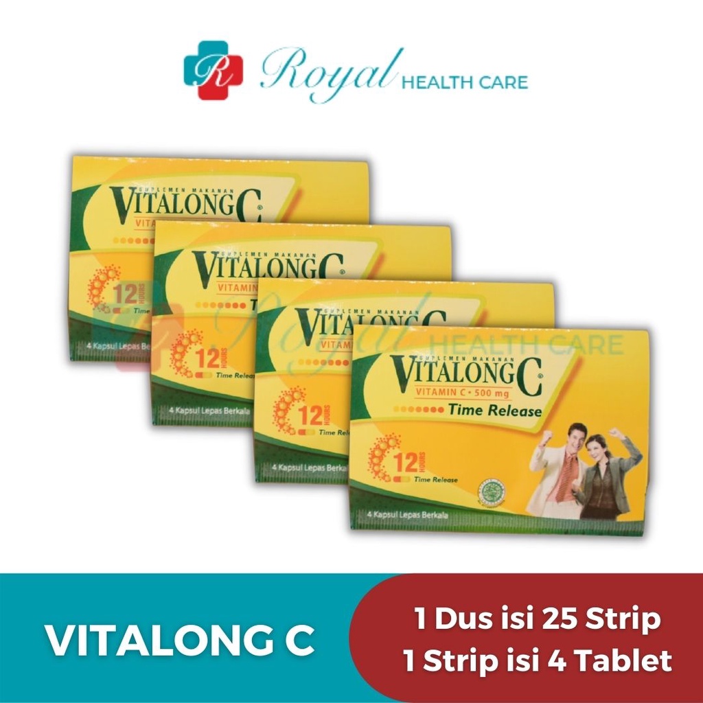 VITALONG C 100 KAPSUL MULTIVITAMIN C