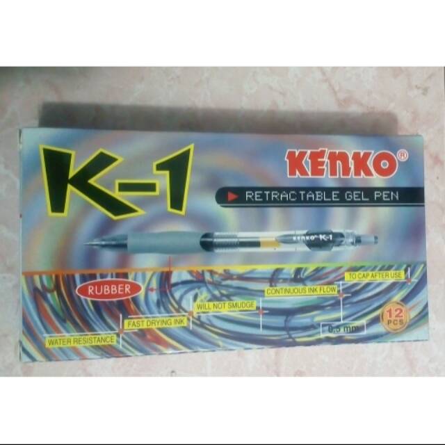 

Pulpen Gel Kenko K-1 0.5mm