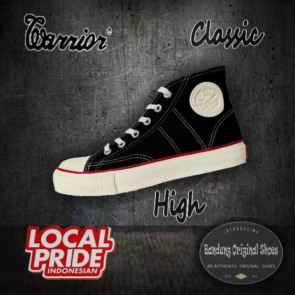 Sepatu Warrior Classic High Original Termurah