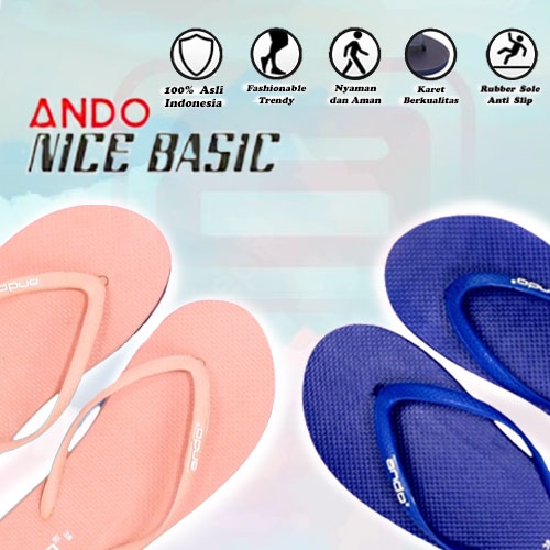 Sandal Jepit ANDO/Sandal Japit ANDO / Sandal Wanita Sandal ANDO NICE ORIGINAL / Sendal Ando