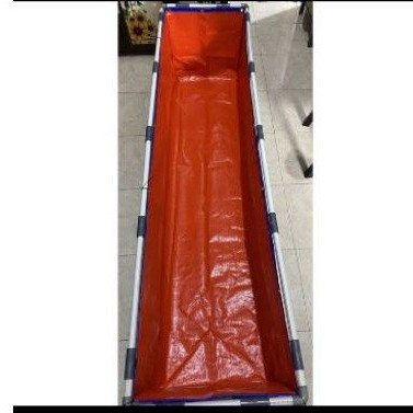 terpal kolam plus rangka 50x200x50