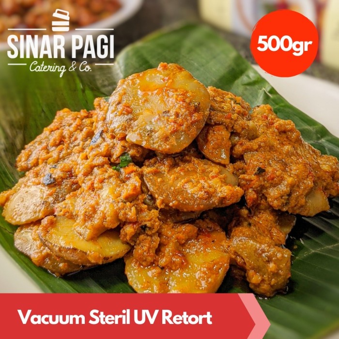 

RENDANG JENGKOL SINAR PAGI KEMASAN VACUUM STERIL TAHAN LAMA