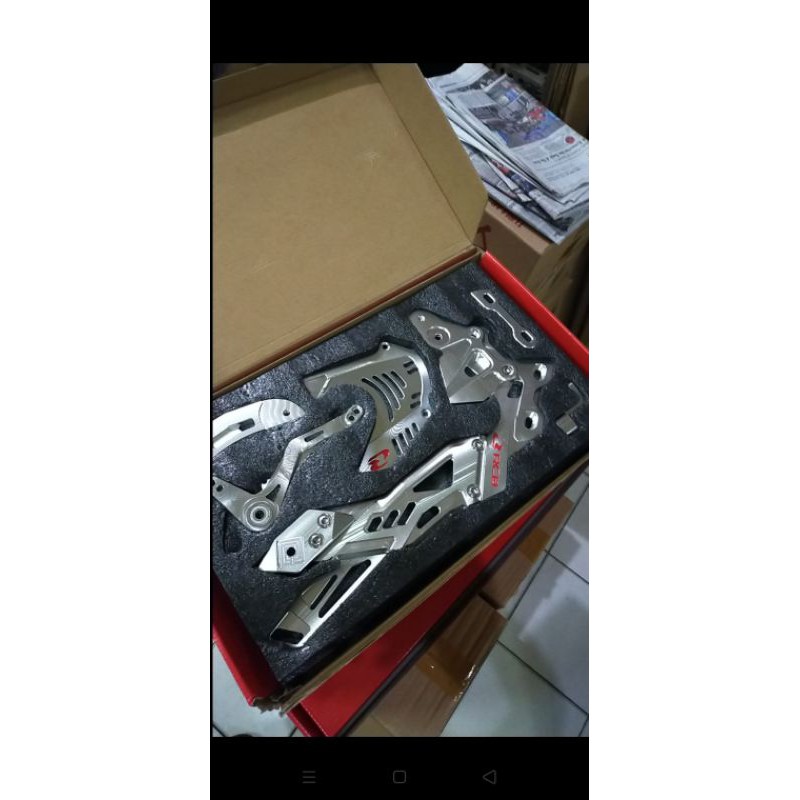 footstep underbone pnp racingboy old new all mx king 150 rcb racing boy double step original