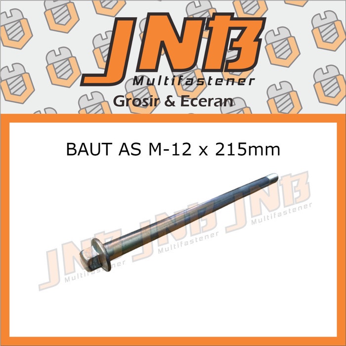 BAUT AS M-12 x 205mm BAUT AS RODA MOTOR DEPAN BELAKANG